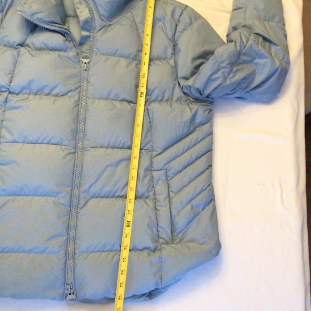 Athleta Light Blue Down Puffer Jacket | Women’s 2X - Picture 9 of 13